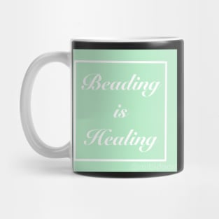 Beading is healing Green Mug